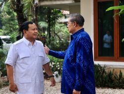 Prabowo Subianto Meminta Restu dari SBY Sebelum ke KPU