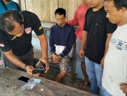 Polres Pasbar Ringkus Pemilik Sabu di Warung