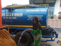 Pasokan Air Terganggu, Perumda AM Kota Padang Terus Salurkan Air Bersih Dengan Mobil Tanki