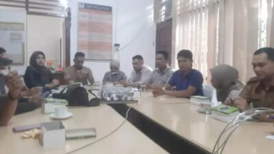 KPU Sijunjung Jalin Silaturahmi dengan  Wartawan