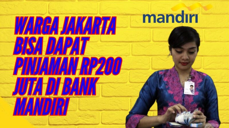 Ilustrasi Pinjaman Bank Mandiri