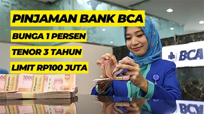 Ilustrasi Pinjaman Bank BCA