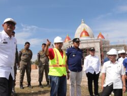 Bupati AWR Tinjau Pelaksanaan Pembangunan Masjid Sirah Pasir Tiku Yang Akan Jadi Ikon Wisata Agam.