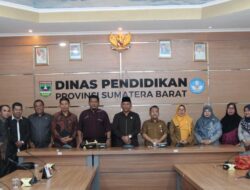 Komisi IV DPRD Agam Kunjungi Dinas Pendidikan Provinsi Sumatera Barat