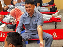 Aksi Sosial DPC FSP LEM SPSI Batubara Gelar Donor Darah Bagi Kontraktor dan Pekerja PT INALUM