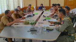 Satpol PP Padang Gelar Rapat Koordinasi Bersama Tim Gabungan, Ini yang Dibahas