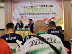 Cabor Voli Indoor Porwil Sumatra XI Riau, Duo Sumbar Baru Memainkan Pertandingan Senin