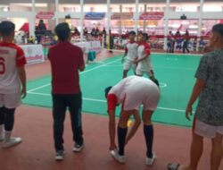 Sepak Takraw Putra Double Tim Melaju ke Final