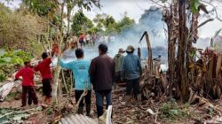 Rumah Semi Permanen di Balingka IV Koto Agam Hangus Terbakar