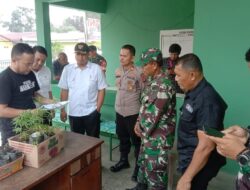 Ganja Ditemukan Babinsa di Mungka, Diserahkan ke Polres Limapuluh Kota