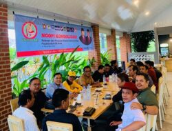 Ngopi Konsolidasi di Payakumbuh , Relawan dan Koalisi Indonesia Maju Siap Tempur Menangkan Prabowo-Gibran