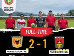 Final Turnamen HUT PGRI Sijunjung, Tanah Datar Hadapi Koto Tangah Padang