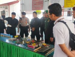 Geledah Kamar Hunian , Petugas Lapas Solok Temukan Korek Api Hingga Pisau Cukur
