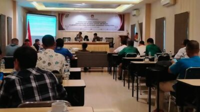 KPU Pessel Gelar Sosialisasi Dana Kampanye