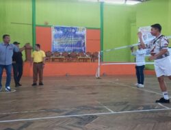 Tommy Irawan Sandra Buka Open Turnamen Takraw Bupati Cup III