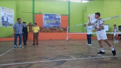 Tommy Irawan Sandra Buka Open Turnamen Takraw Bupati Cup III