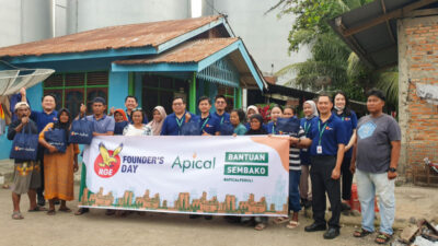 Apical Group Padang Berpartisipasi dalam Baksos Peringati RGE’s Founder Day 2023