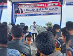 Sosialisasi Perda Penyalahgunaan Narkoba, Anggota DPRD Sumbar Irzal Ilyas Ingatkan Pengawasan Terhadap Remaja