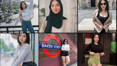 Influecer AI dari Indonesia dengan akun instagram @lentaripagi
