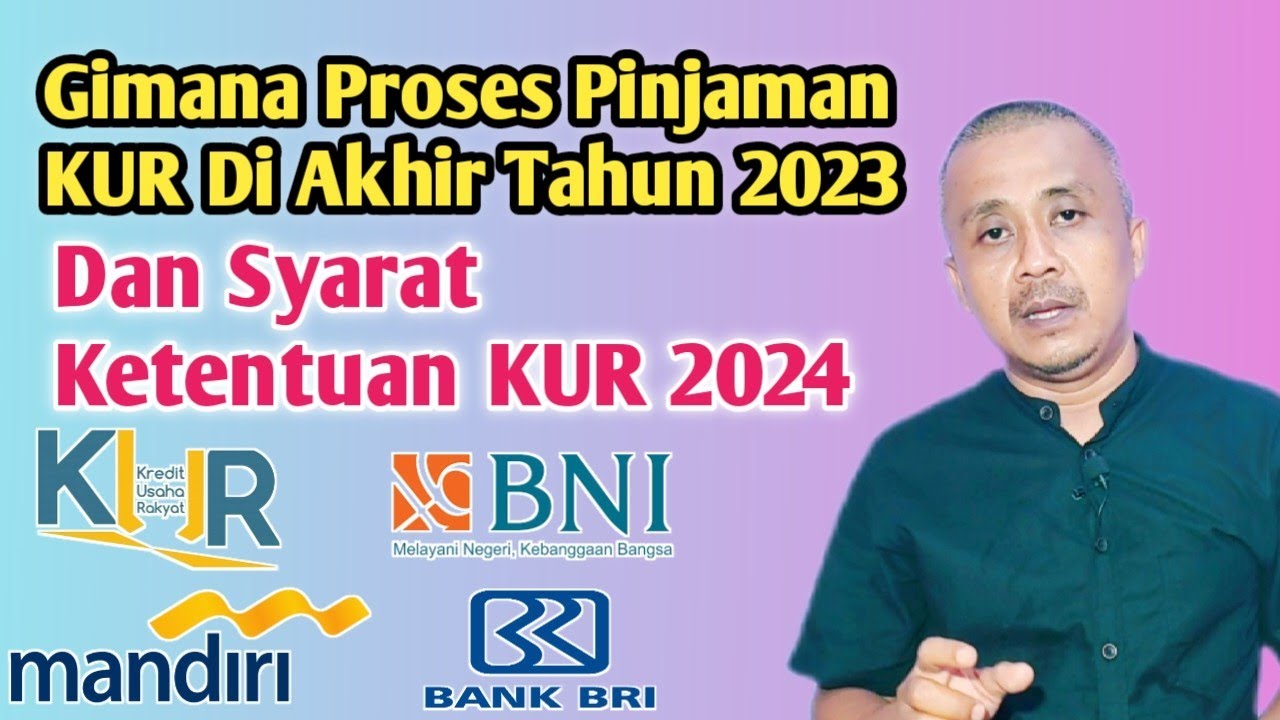Kredit Usaha Rakyat (KUR) di tahun 2023 dan prediksi 2024. (Foto: Youtube Evan Alzaed)