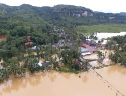 Surut, BPBD Limapuluh Kota  Imbau Warga Antisipasi Banjir Susulan