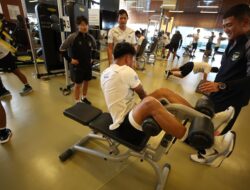 Timnas Genjot Latihan Fisik di Pusat Kebugaran