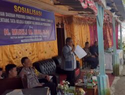 Muzli M. Nur Sosialisasikan Perda 