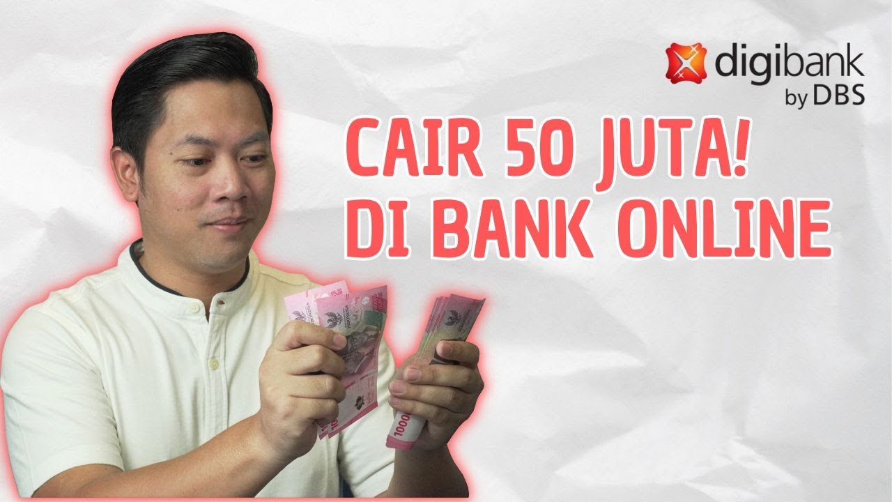 Cair uang Rp50 juta di bank online. (Foto: Youtube Andre Tuwan)