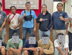 Polres Pesisir Selatan Tangkap 5 Pria, Diduga Pelaku Pencabulan