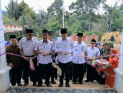 Bupati Pasaman Resmikan Kantor Baru Nagari Cubadak Barat
