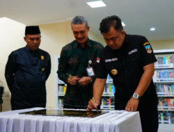 Bupati Dharmasraya Resmikan Gedung Layanan Perpustakaan Umum Daerah