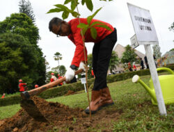 Manajemen dan Karyawan Semen Padang Lakukan SERO di Area Konservasi