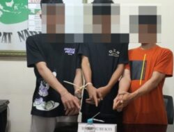 Nyabu di Kontrakan, Tiga Pelaku Diamankan Polres Agam
