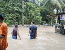 Hujan Lebat, Sejumlah Lokasi di Agam Terendam Banjir