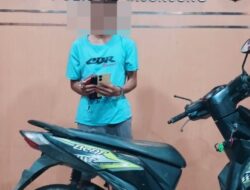 Bawa Kabur Motor Kenalan di FB, Seorang Pemuda Ditangkap Polres Sijunjung