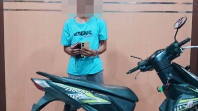 Bawa Kabur Motor Kenalan di FB, Seorang Pemuda Ditangkap Polres Sijunjung