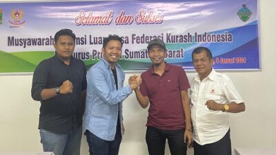 Faisal “Ajo” Budiman  Nahkodai Kurash Indonesia Sumbar