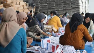 KPU Kota Padang Targetkan Pelipatan Surat Suara Selesai 17 Januari