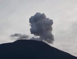 Gunung Marapi Kembali Semburkan Abu Vulkanik