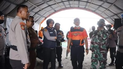 Polresta Bukittinggi Tempatkan Personel di Posko Penanggulangan Erupsi Gunung Marapi