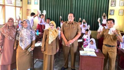 Sekda Evaluasi Sarpras di  Beberapa Sekolah