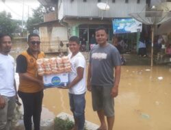 Gerak Cepat Sutan David Melko Bagindo Rajo Bantu Korban Bajir di Tabek Pelayangan