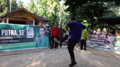 Karang Taruna Desa Tungka Utara Gelar Turnamen Sepak Takraw