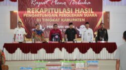 Pleno Hasil Pemilu KPU Agam, Dihadiri  Ketua DPRD Agam