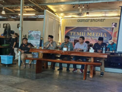 Gelar Temu Media, KPU dan Wartawan Teriakan Ayo Memilih!!!