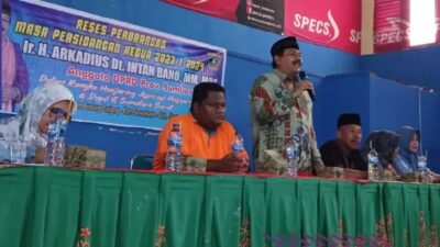Arkadius Temui Masyarakat Sejumlah Nagari di Tanah Datar