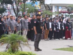 Bawaslu Tanah Datar Gelar Apel Patroli Pengawasan Masa Tenang Pemilu