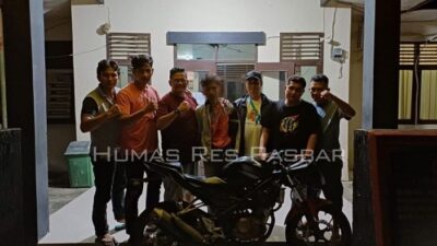 Honda CBR Dijual Rp5 Juta, Pelaku Curanmor Ditangkap Polsek Sungai Barameh