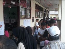 Masyarakat Dharmasraya Antusias Datang ke TPS