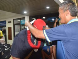 Pelatih, Official dan Pemain Persikopa Disambut bak Pahlawan